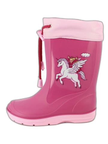 Beck Gummistiefel "Pferd" in Pink