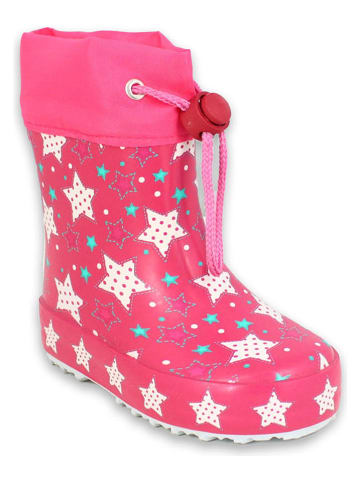 Beck Gummistiefel "Sternenzauber" in Pink