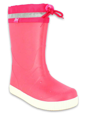 Beck Kalosze "Wellies" w kolorze różowym