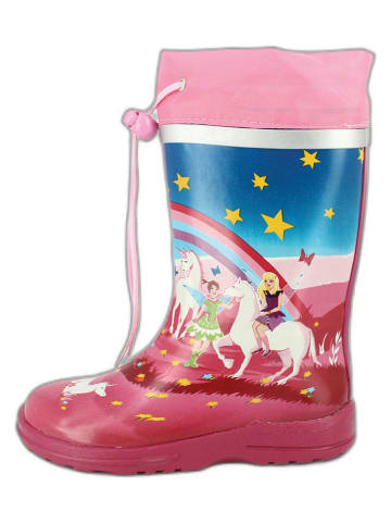Beck Rubberlaarzen "Wonderland" roze/meerkleurig