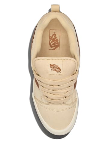 Vans Leren sneakers beige