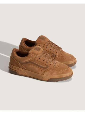 Vans Leder-Sneakers in Hellbraun