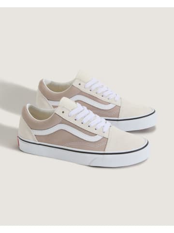 Vans Skórzane sneakersy w kolorze beżowym