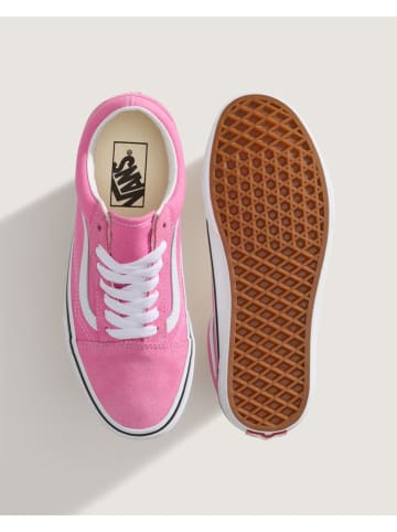 Vans Skórzane sneakersy w kolorze jasnoróżowym