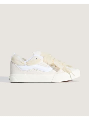 Vans Skórzane sneakersy w kolorze beżowym