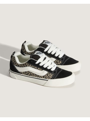 Vans Leder-Sneakers in Schwarz