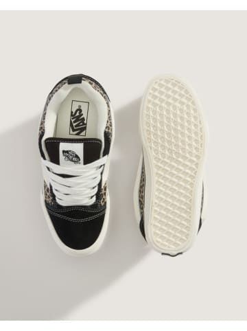 Vans Leder-Sneakers in Schwarz