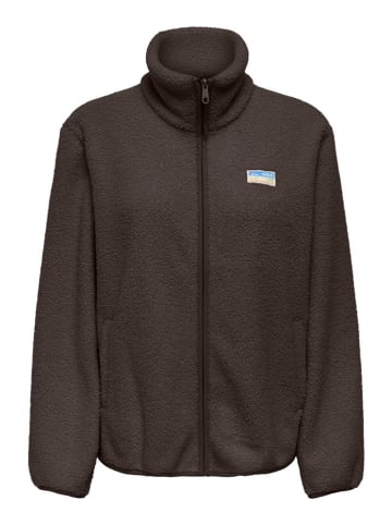 Fleece vest bruin