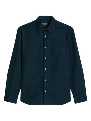 Marc O'Polo Hemd - Regular fit - in Dunkelblau