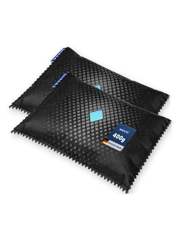 Wenko 2-delige set: auto-ontvochtigers zwart - (L)12 x (B)22,5 cm