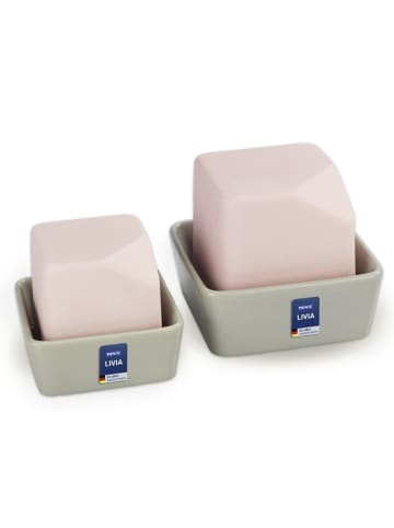 Wenko 2-delige set: luchtbevochtigers ''Livia'' beige