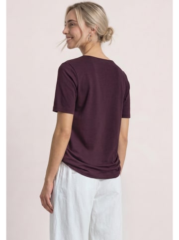 Street One Shirt auberginekleurig