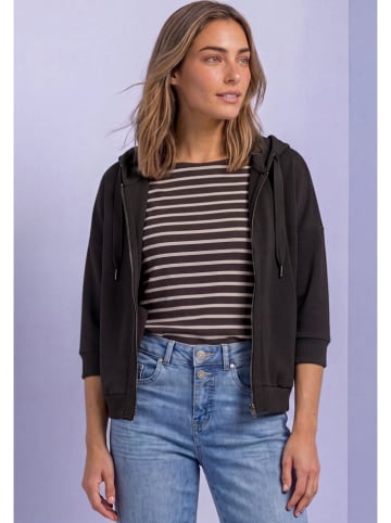 Street One Sweatjacke in Schwarz