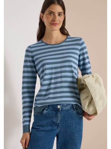 Cecil Pullover in Hellblau/ Blau