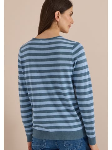 Cecil Pullover in Hellblau/ Blau