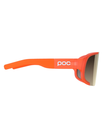 POC Okulary rowerowe "Aspire" w kolorze pomarańczowo-żółtym