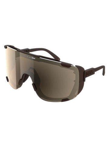 POC Okulary rowerowe "Devour Ultra" w kolorze brązowym
