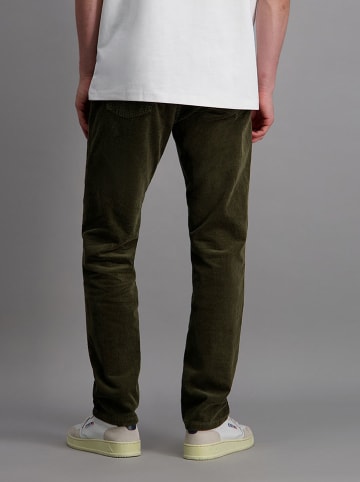 Pioneer Spodnie sztruksowe "Rando" - Regular fit - w kolorze khaki