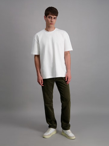 Pioneer Spodnie sztruksowe "Rando" - Regular fit - w kolorze khaki
