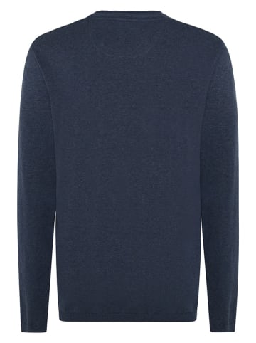 Pioneer Sweter w kolorze granatowym