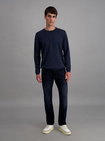 Pioneer Sweter w kolorze granatowym