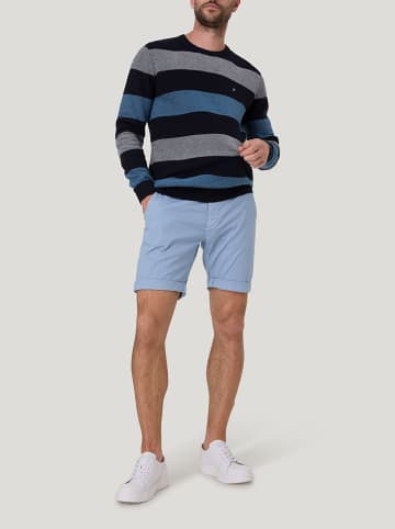 Pioneer Pullover in Dunkelblau/ Grau/ Blau
