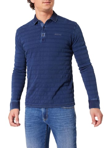 Pioneer Pololongsleeve in Blau