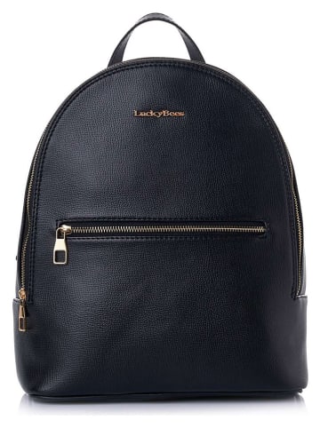 Lucky Bees Rugzak zwart - (B)34 x (H)29 x (D)12 cm