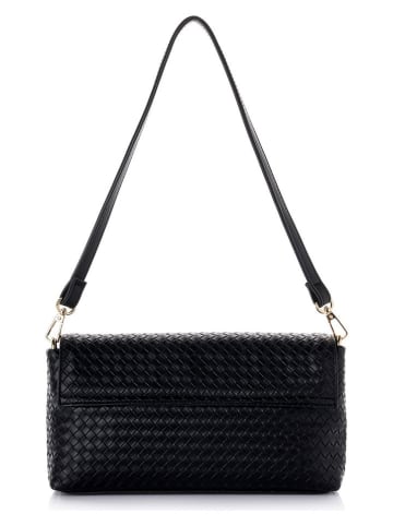Lucky Bees Schultertasche in Schwarz - (B)27 x (H)15 x (T)6 cm