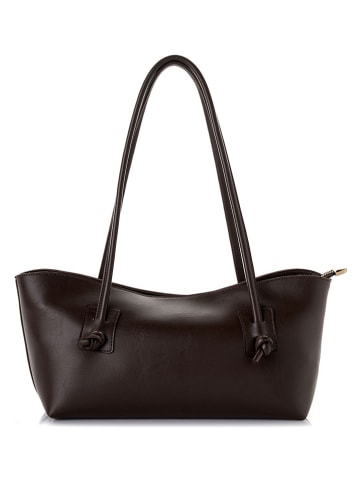 Schultertasche in Braun - (B)38 x (H)18 x (T)14 cm