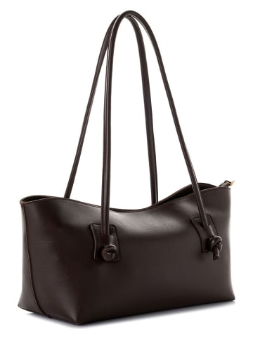 Schultertasche in Braun - (B)38 x (H)18 x (T)14 cm