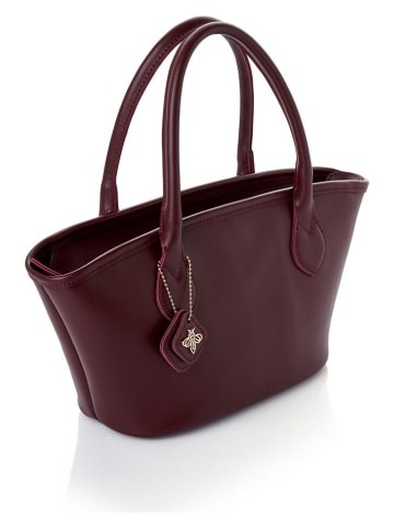 Schultertasche in Bordeaux - (B)36 x (H)19 x (T)12 cm