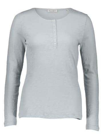 Marc O'Polo Longsleeve lichtblauw