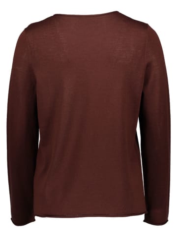 Marc O'Polo Wollpullover in Braun