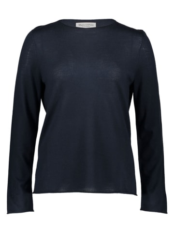 Marc O'Polo Wollpullover in Dunkelblau