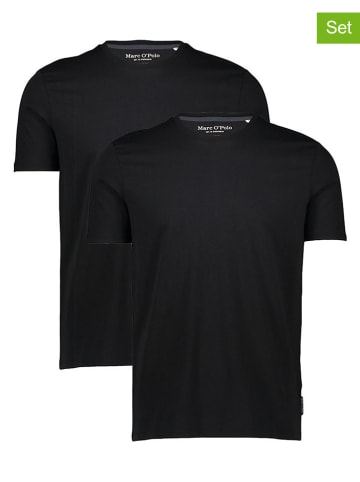 Marc O'Polo 2er-Set: Shirts in Schwarz