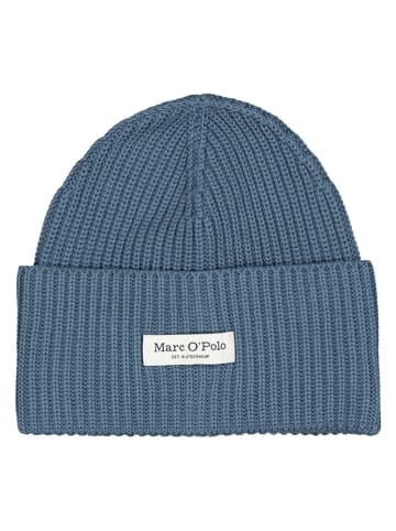 Marc O'Polo Czapka beanie w kolorze niebieskim
