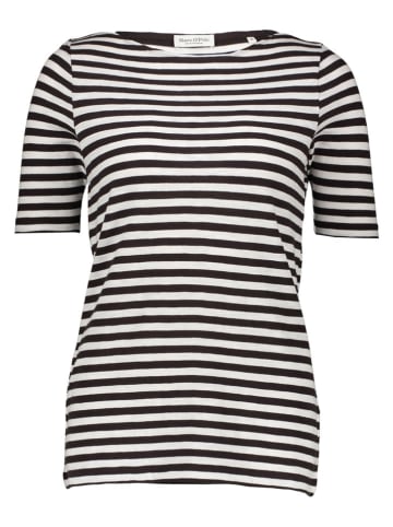 Marc O'Polo Shirt in Braun/ Creme