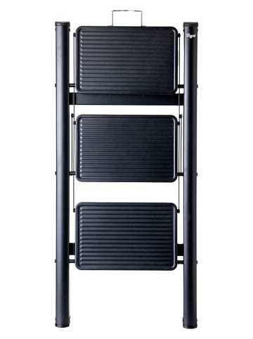 Vigar Huishoudtrap zwart - (B)42 x (H)84 x (T)66 cm