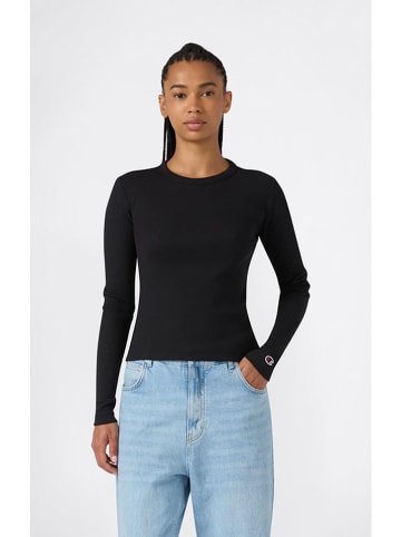 Champion Longsleeve in Schwarz