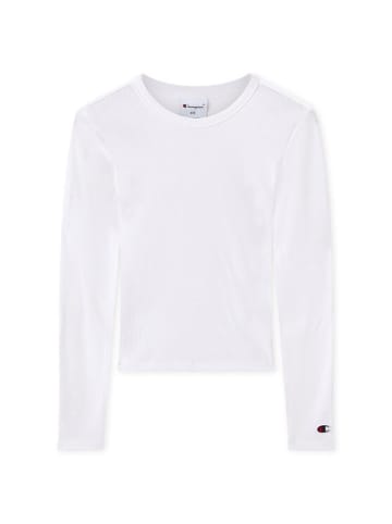 Champion Longsleeve in Weiß