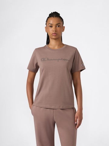 Champion Shirt in Hellbraun