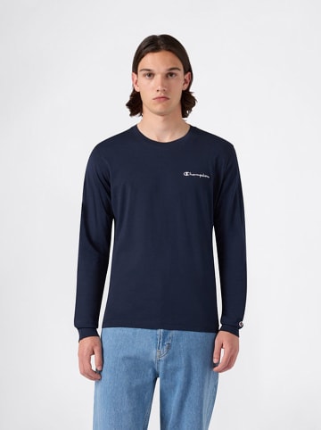 Champion Longsleeve in Dunkelblau