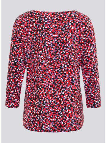 Rabe Longsleeve in Schwarz/ Rot