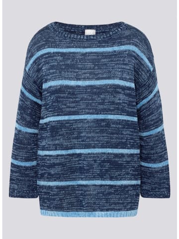Rabe Pullover in Dunkelblau/ Hellblau