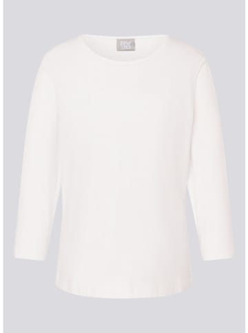 Rabe Longsleeve in Weiß