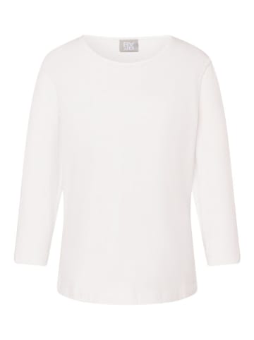 Rabe Longsleeve in Weiß