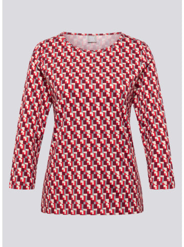 Longsleeve in Rot/ Bordeaux