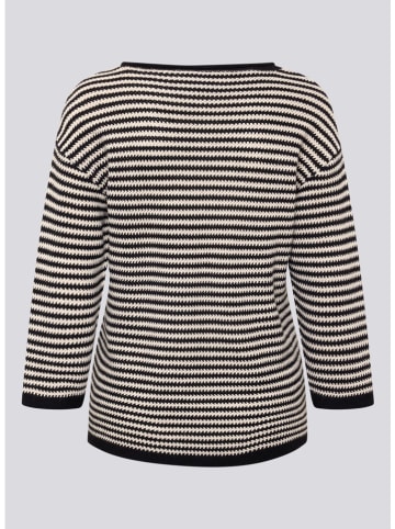 Rabe Pullover in Schwarz/ Creme