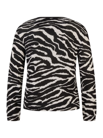LCMT Le Comte Longsleeve in Schwarz/ Weiß